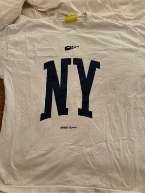 NHIM T-Shirt with NY Graphic “God is in New York”
